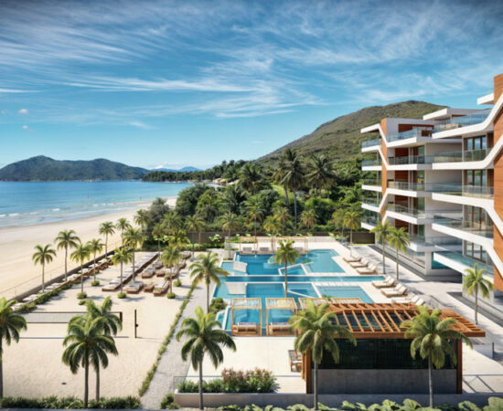 Fachada Lateral - praia enseada